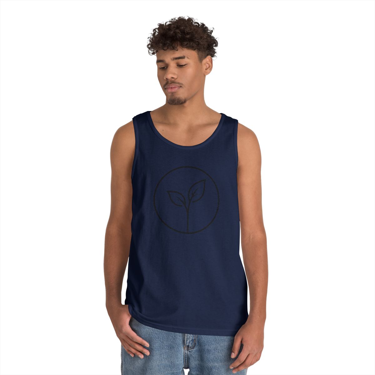 Color: Navy | Seedling Tank Top