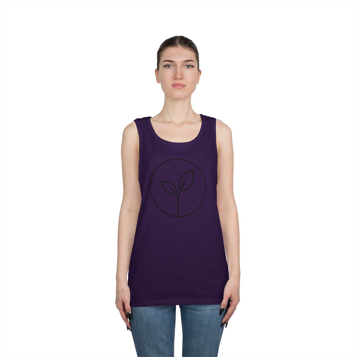 Color: Purple | Seedling Tank Top