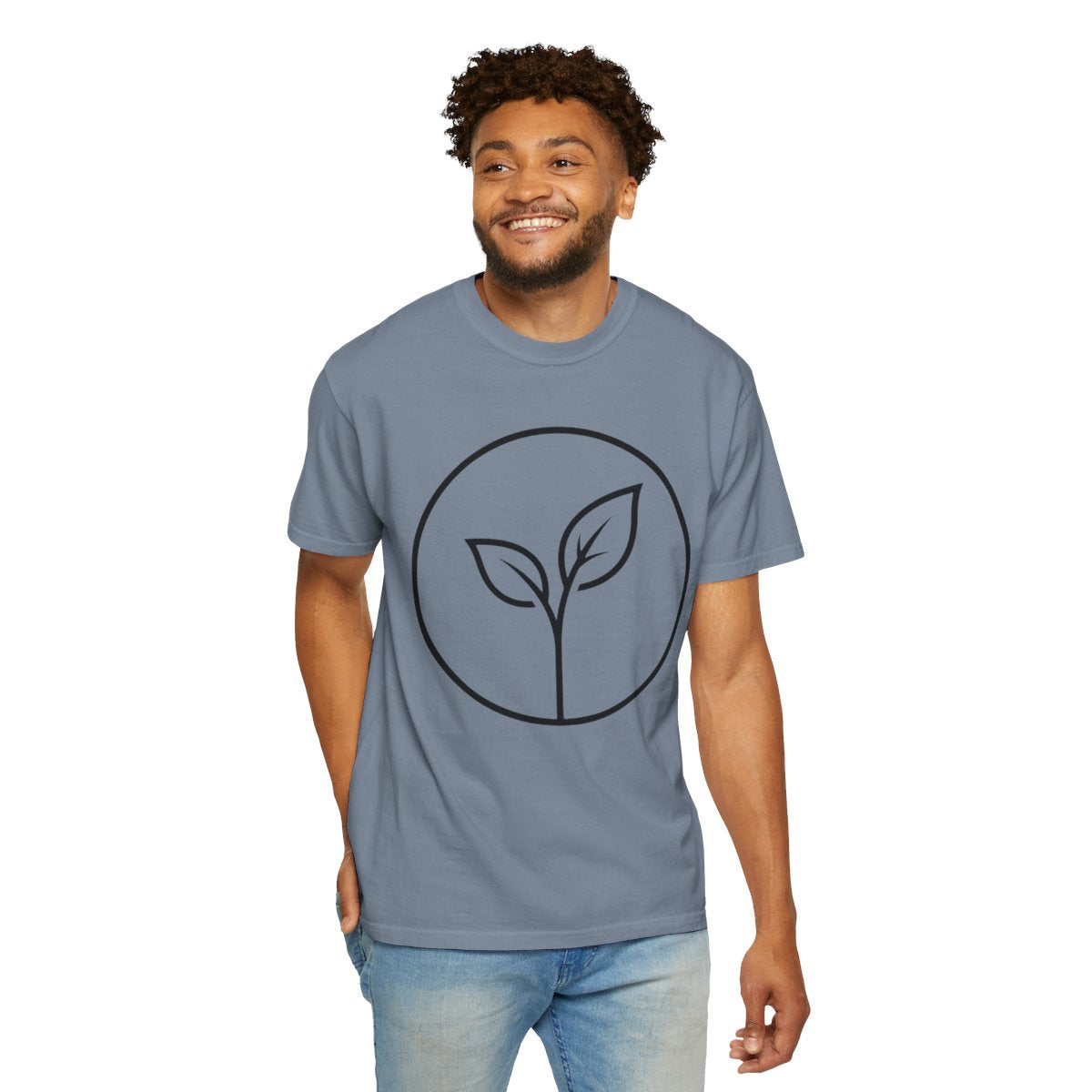 Color: Blue Jean | Seedling Unisex Garment-Dyed Tee