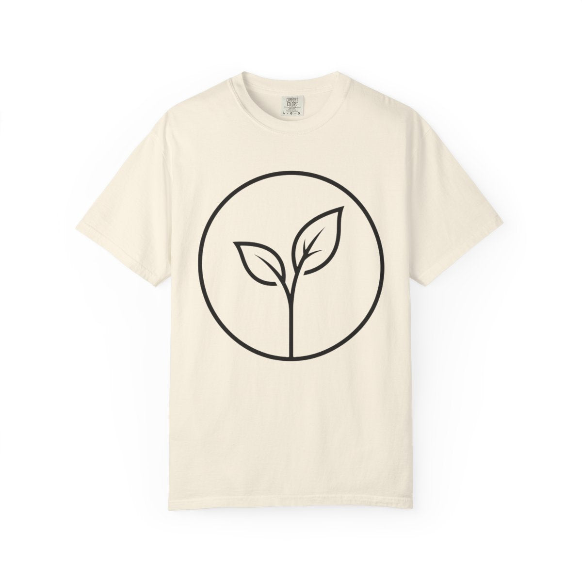 Color: Ivory | Seedling Unisex Garment-Dyed Tee