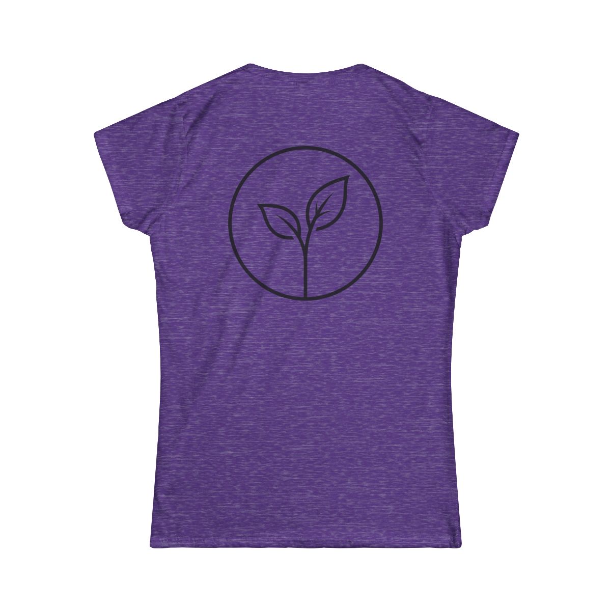Color: Heather Purple | Seedling Women's Tee