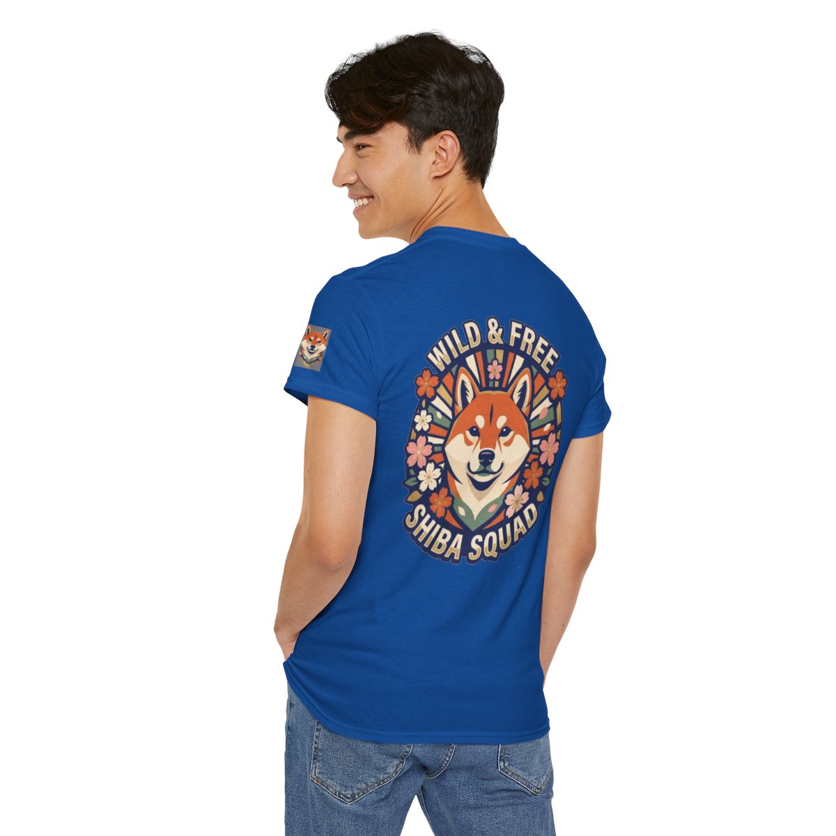 Color: Royal | Shiba Squad Premium Graphic Tee