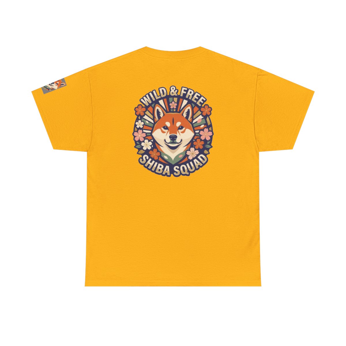 Color: Gold | Shiba Squad Premium Graphic Tee