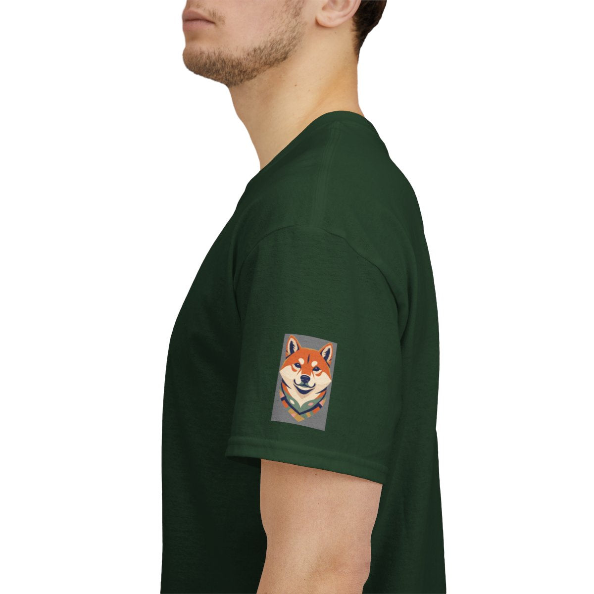 Color: Forest Green | Shiba Squad Premium Graphic Tee