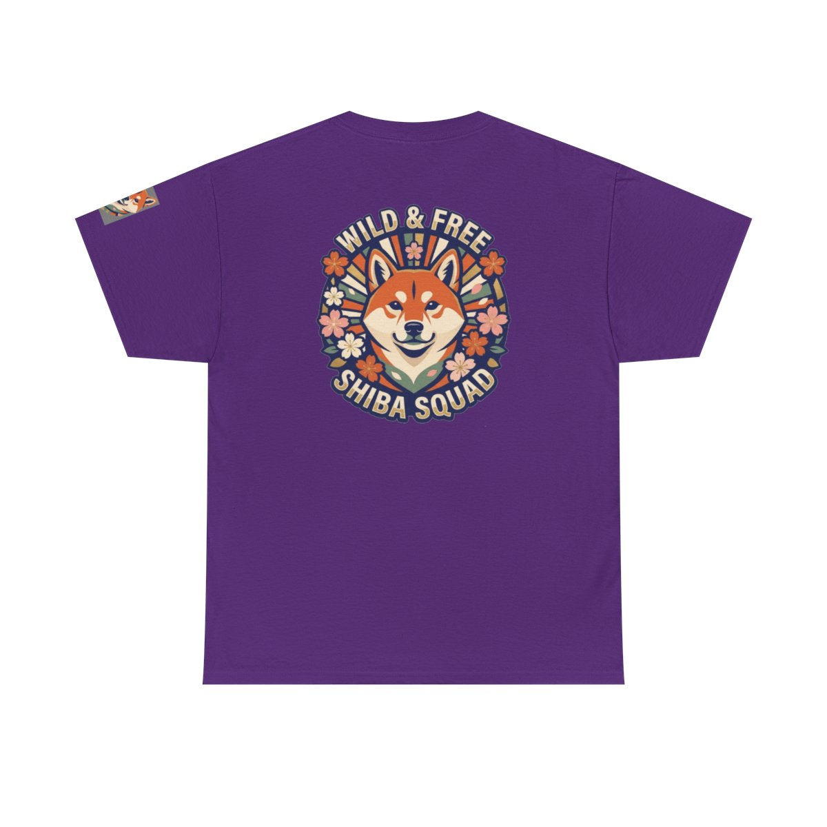 Color: Purple | Shiba Squad Premium Graphic Tee