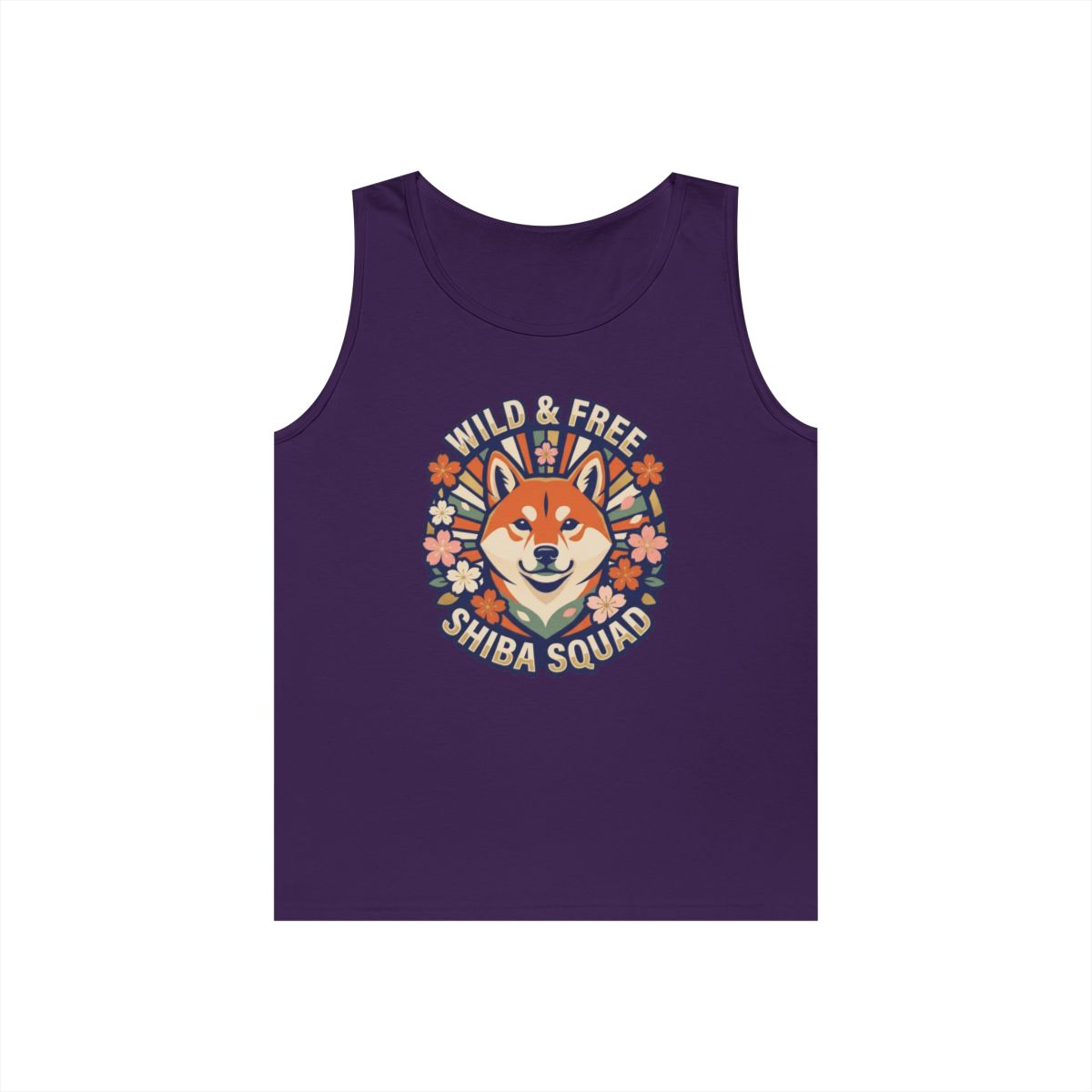Color: Purple | Shiba Squad Tank Top