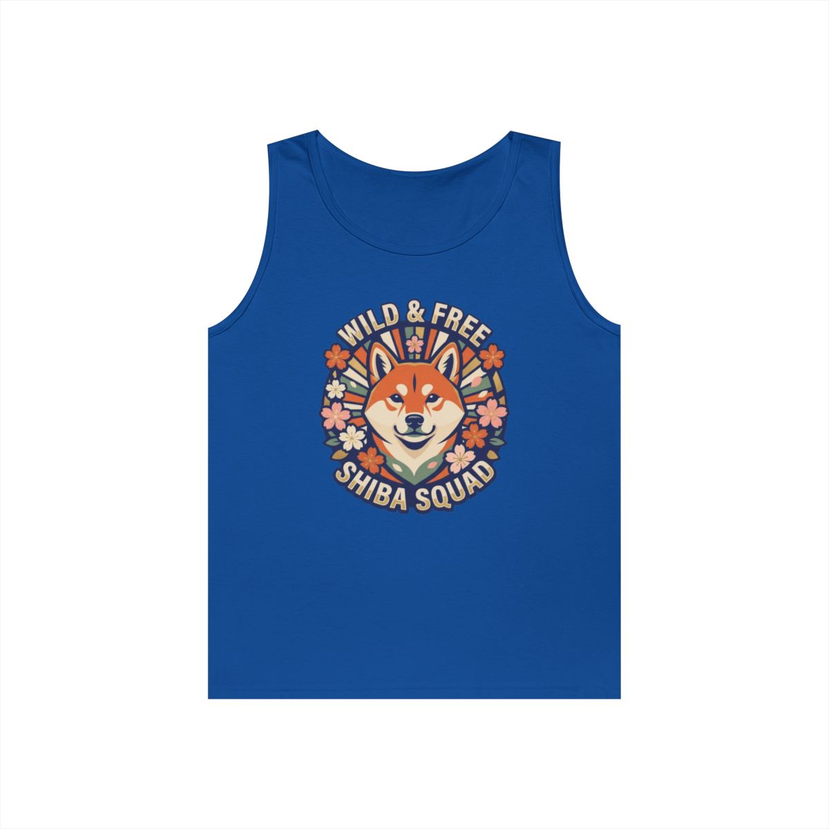 Color: Royal | Shiba Squad Tank Top