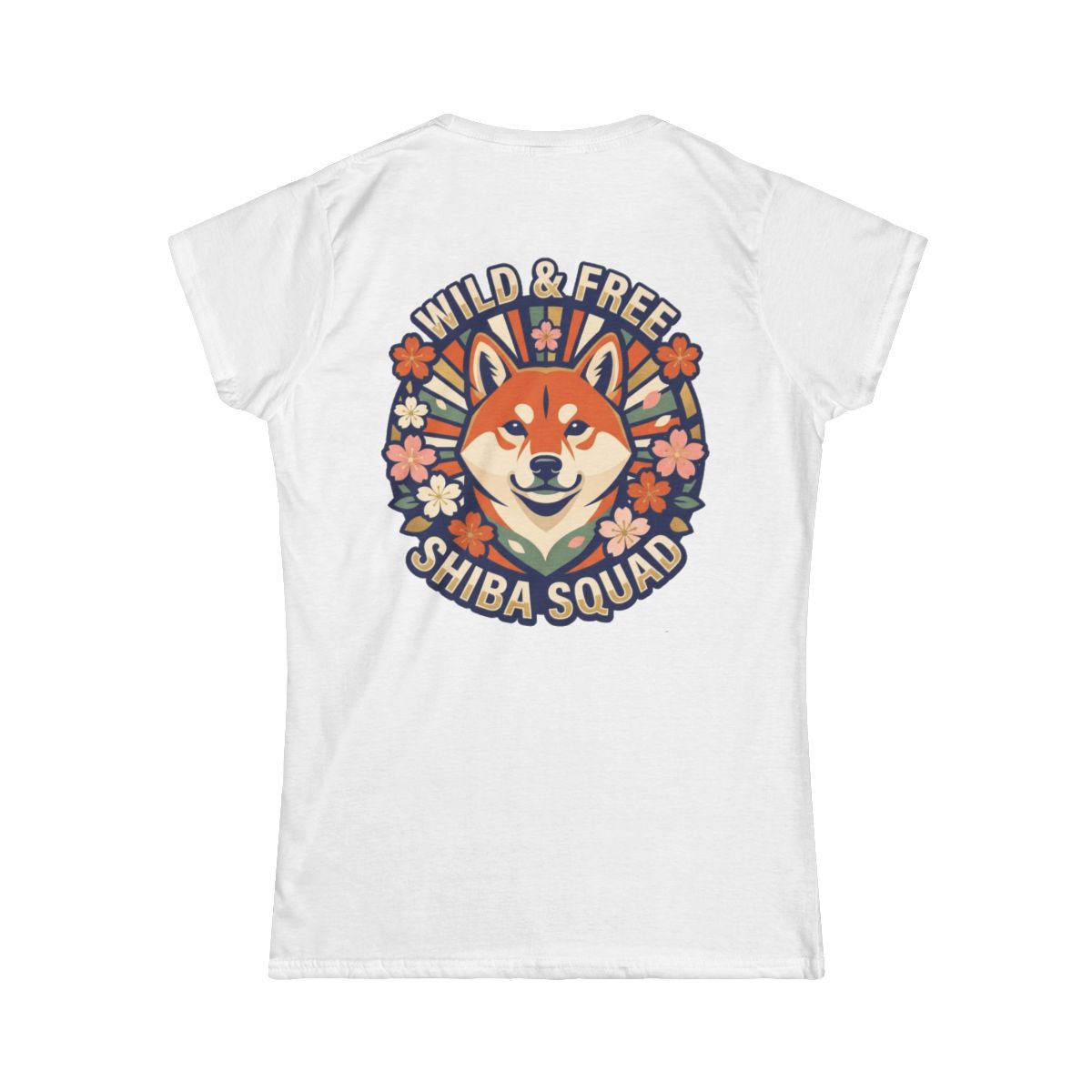 Color: White | Shiba Squad Women's Tee