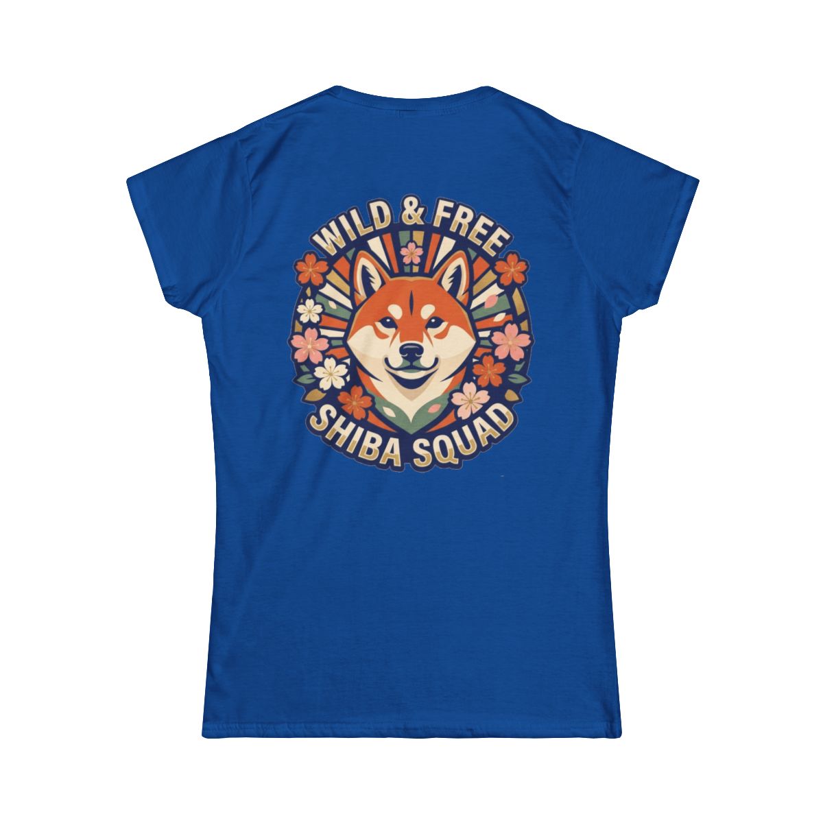 Color: Royal | Shiba Squad Women's Tee