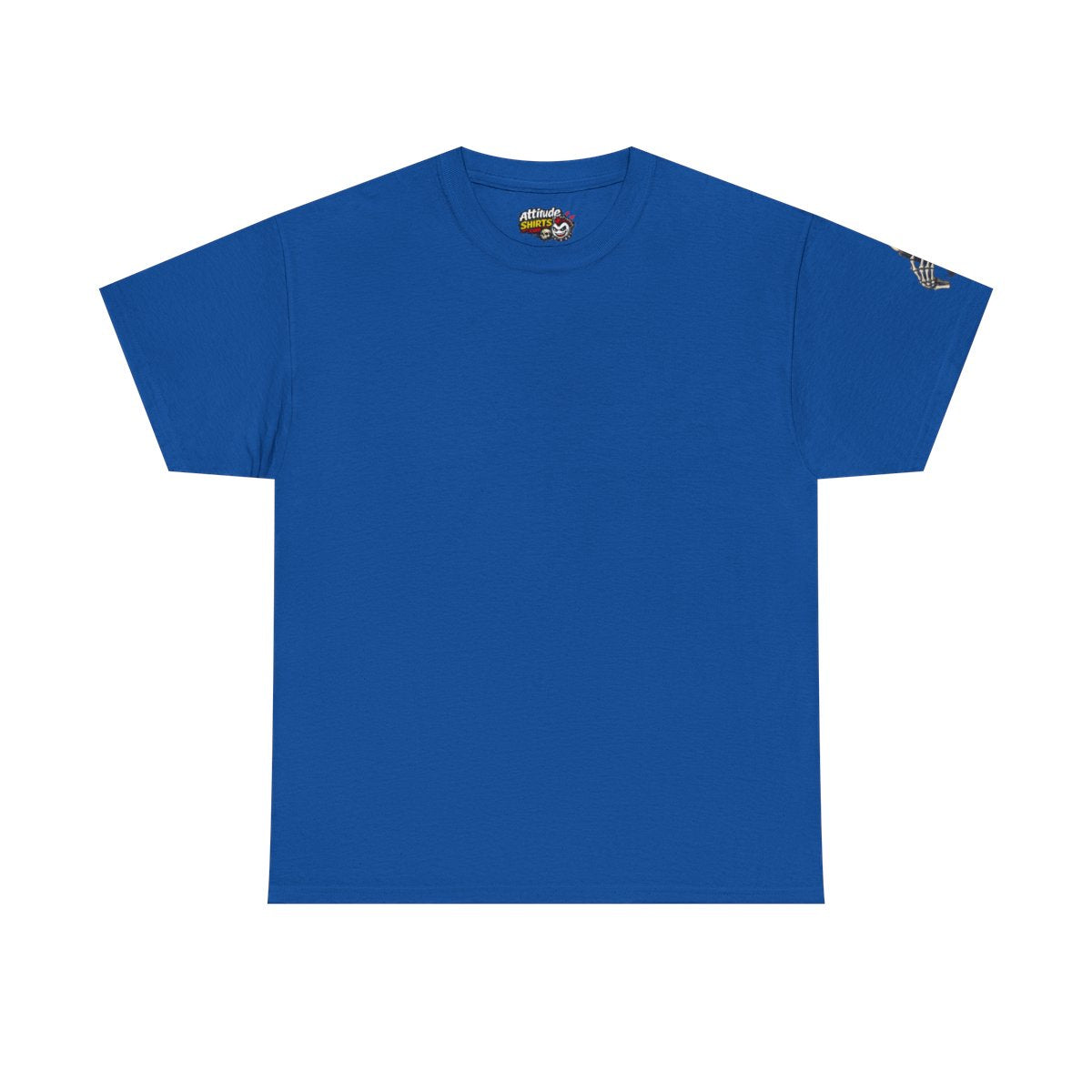 Color: Royal | Skeletal Hand And Tarot Card Premium Graphic Tee