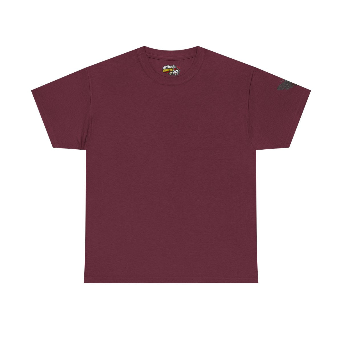 Color: Maroon | Skeleton Moth Premium Graphic Tee