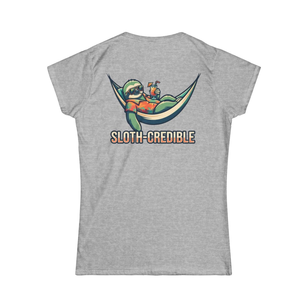 Color: Sport Grey | Sloth Credible Women's Tee