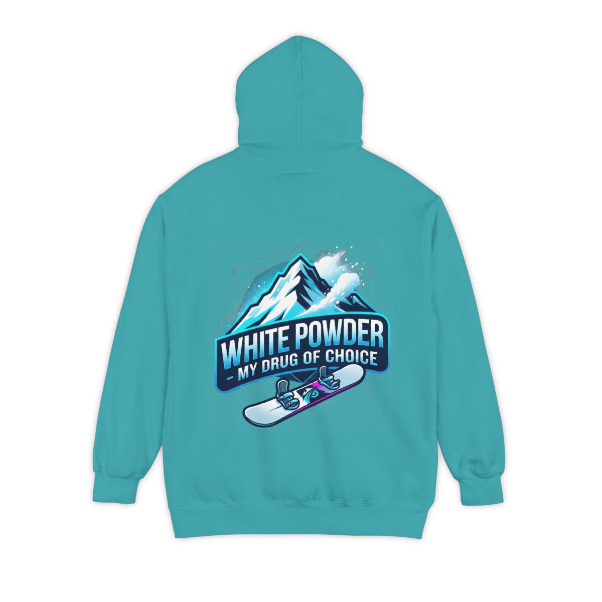 Color: Seafoam | Snowboard Drug of Choice Garment-Dyed Hoodie