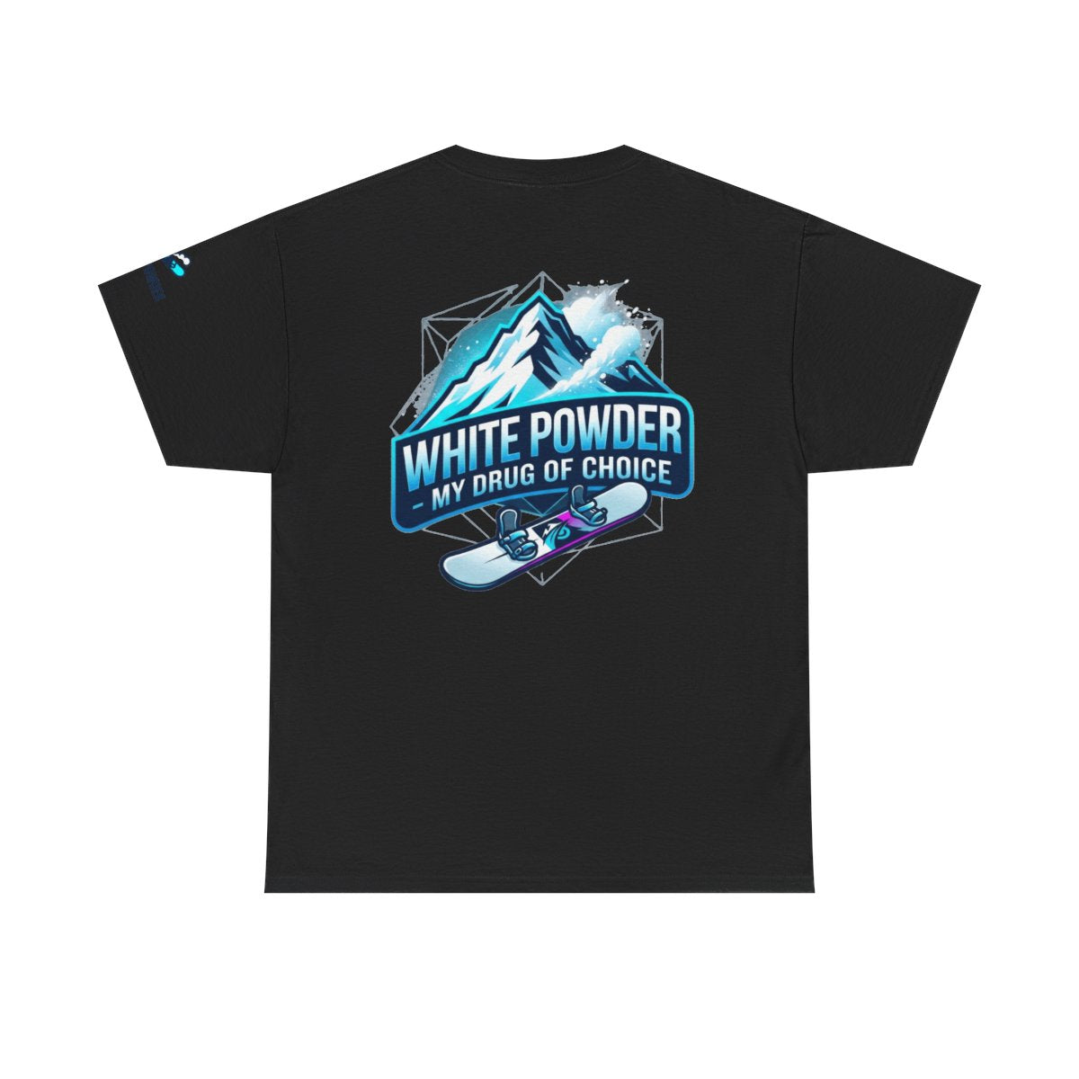 Color: Black | Snowboard Drug of Choice Premium Graphic Tee