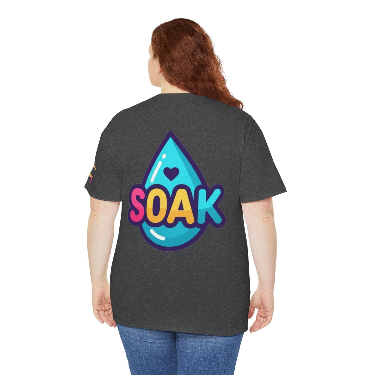 Color: Dark Heather | Soak Premium Graphic Tee
