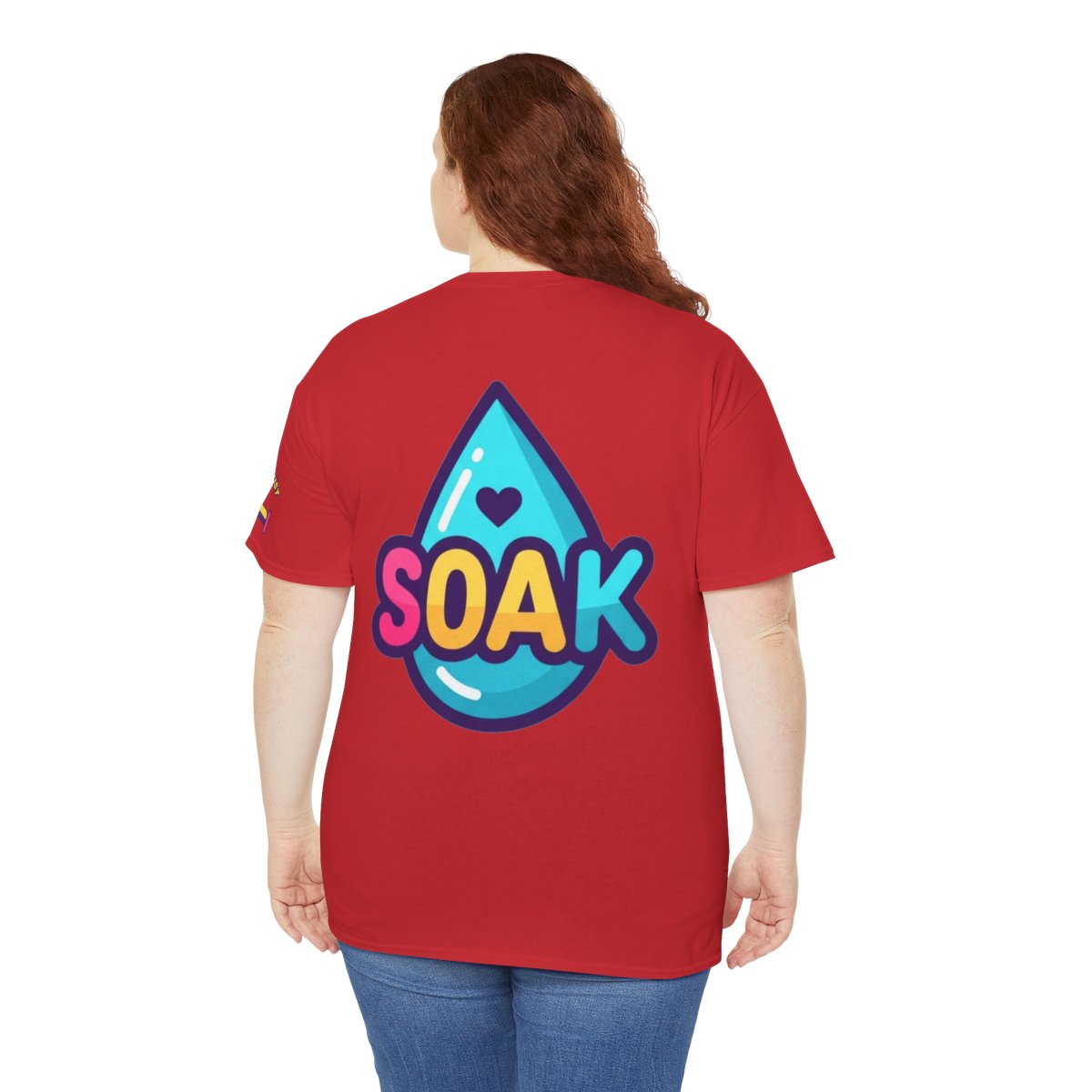 Color: Red | Soak Premium Graphic Tee