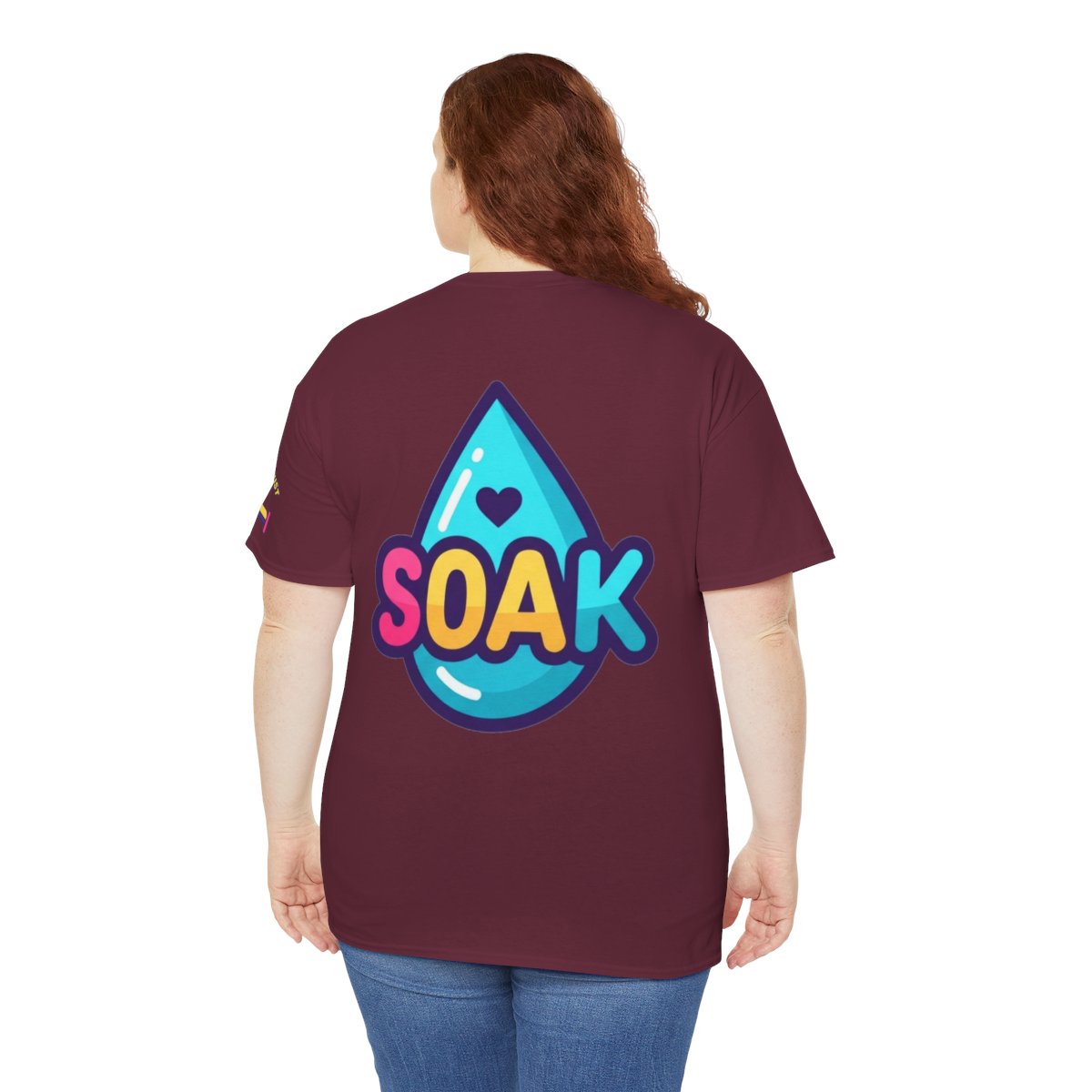 Color: Maroon | Soak Premium Graphic Tee