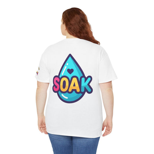 Color: White | Soak Premium Graphic Tee