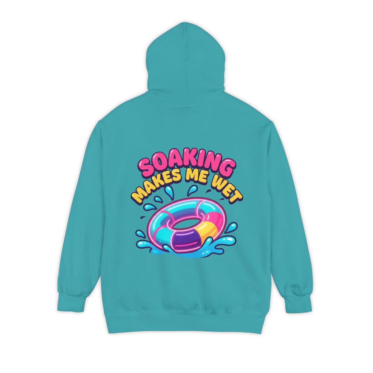 Color: Seafoam | Soaking Makes Me Wet Garment-Dyed Hoodie