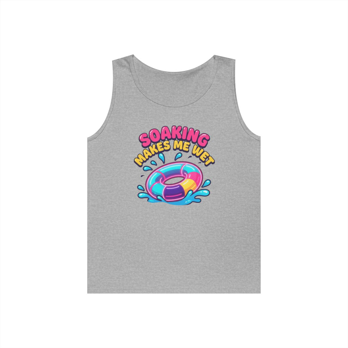 Color: Sport Grey | Soaking Makes Me Wet Tank Top