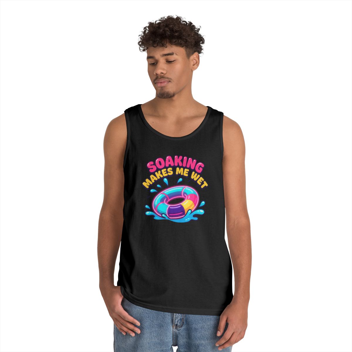 Color: Black | Soaking Makes Me Wet Tank Top