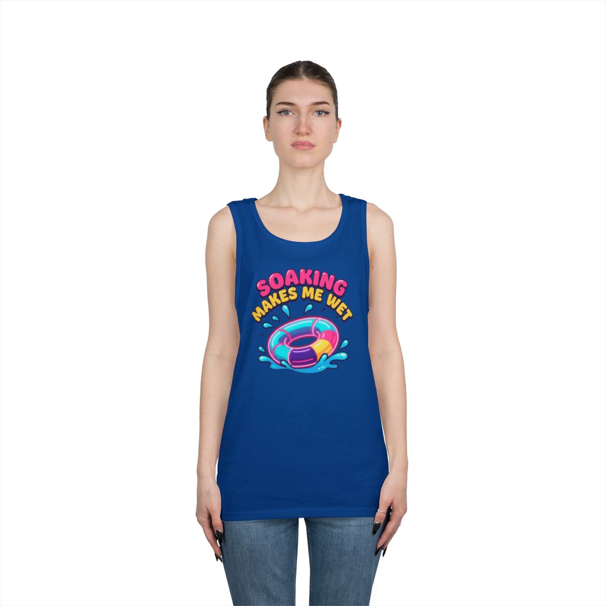 Color: Royal | Soaking Makes Me Wet Tank Top