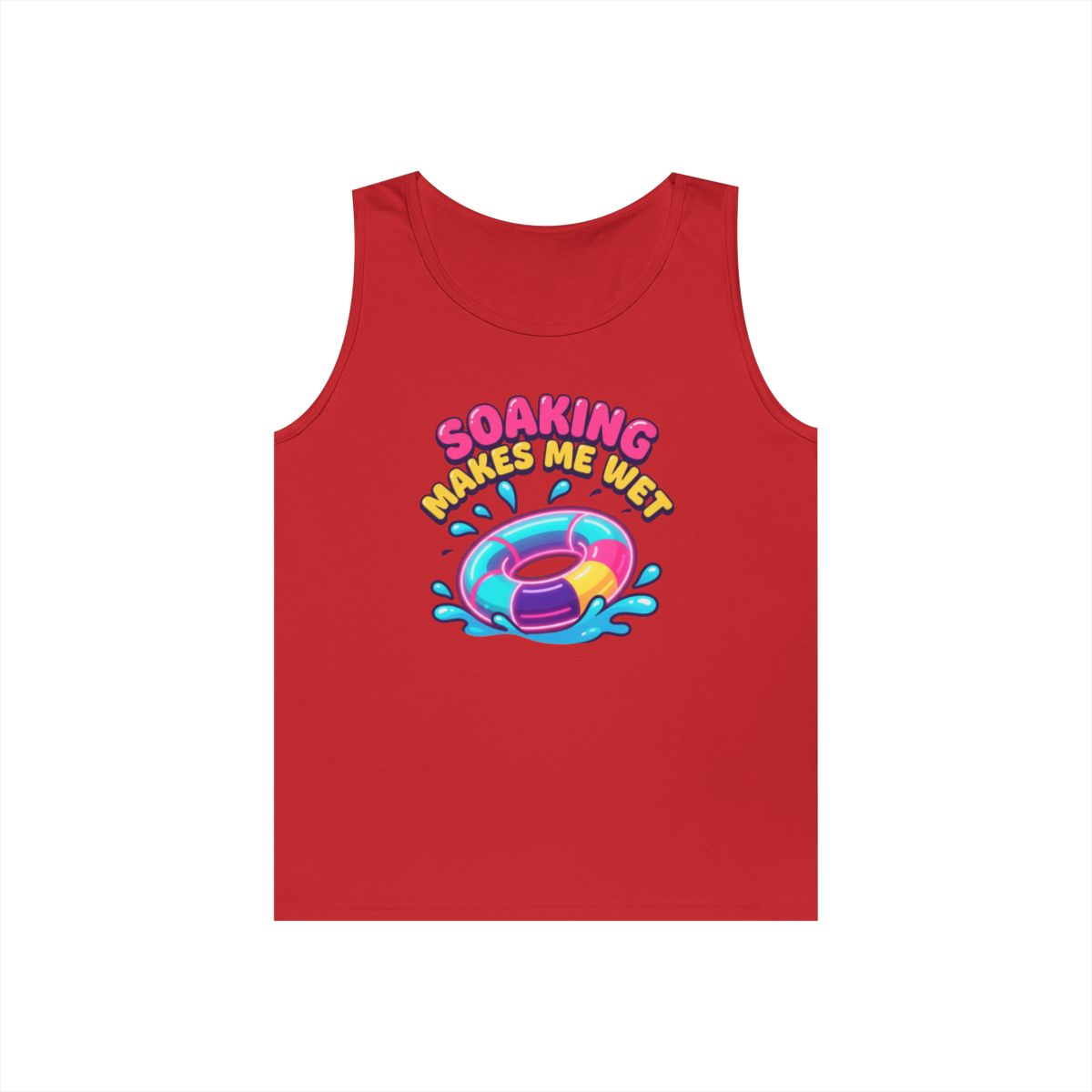 Color: Red | Soaking Makes Me Wet Tank Top