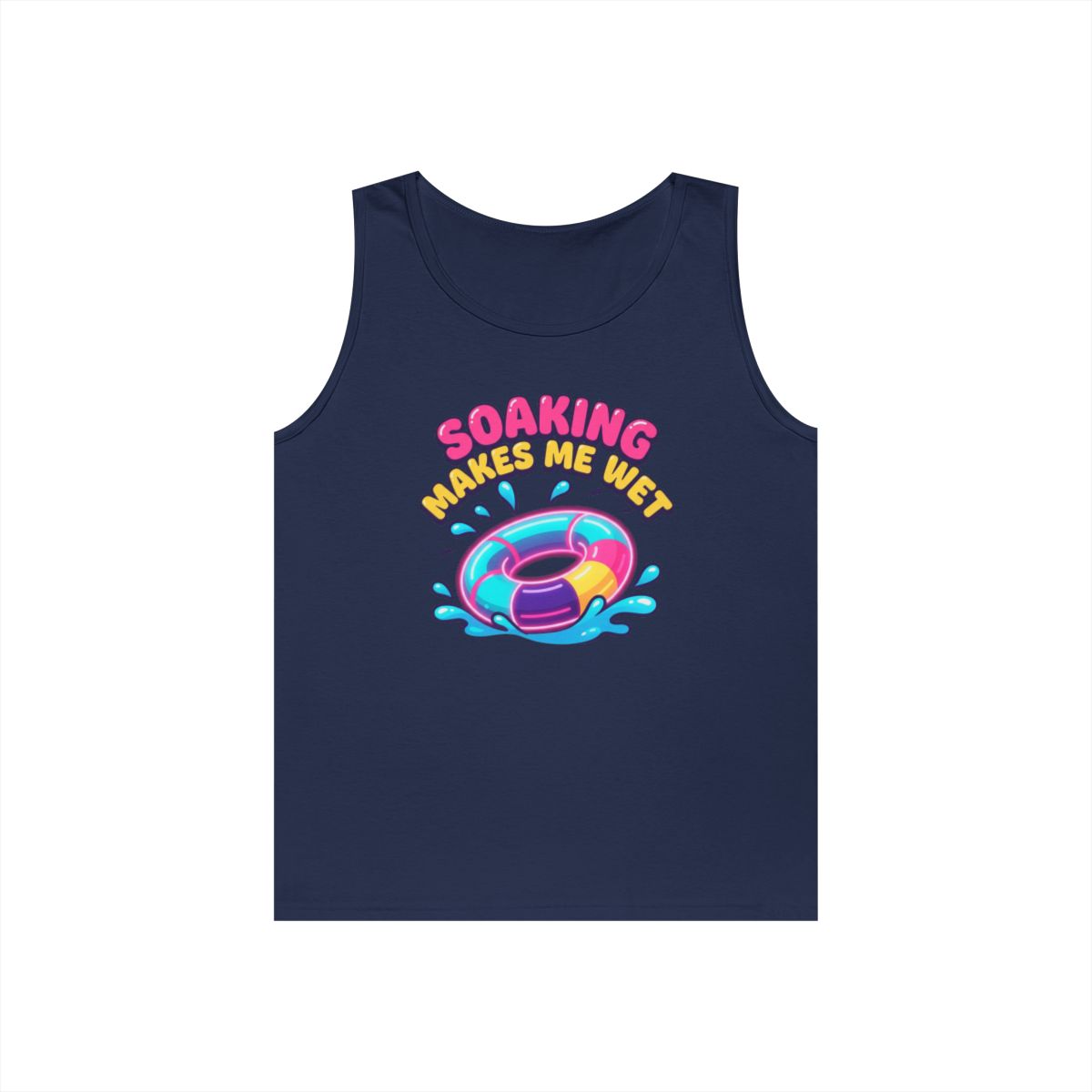 Color: Navy | Soaking Makes Me Wet Tank Top