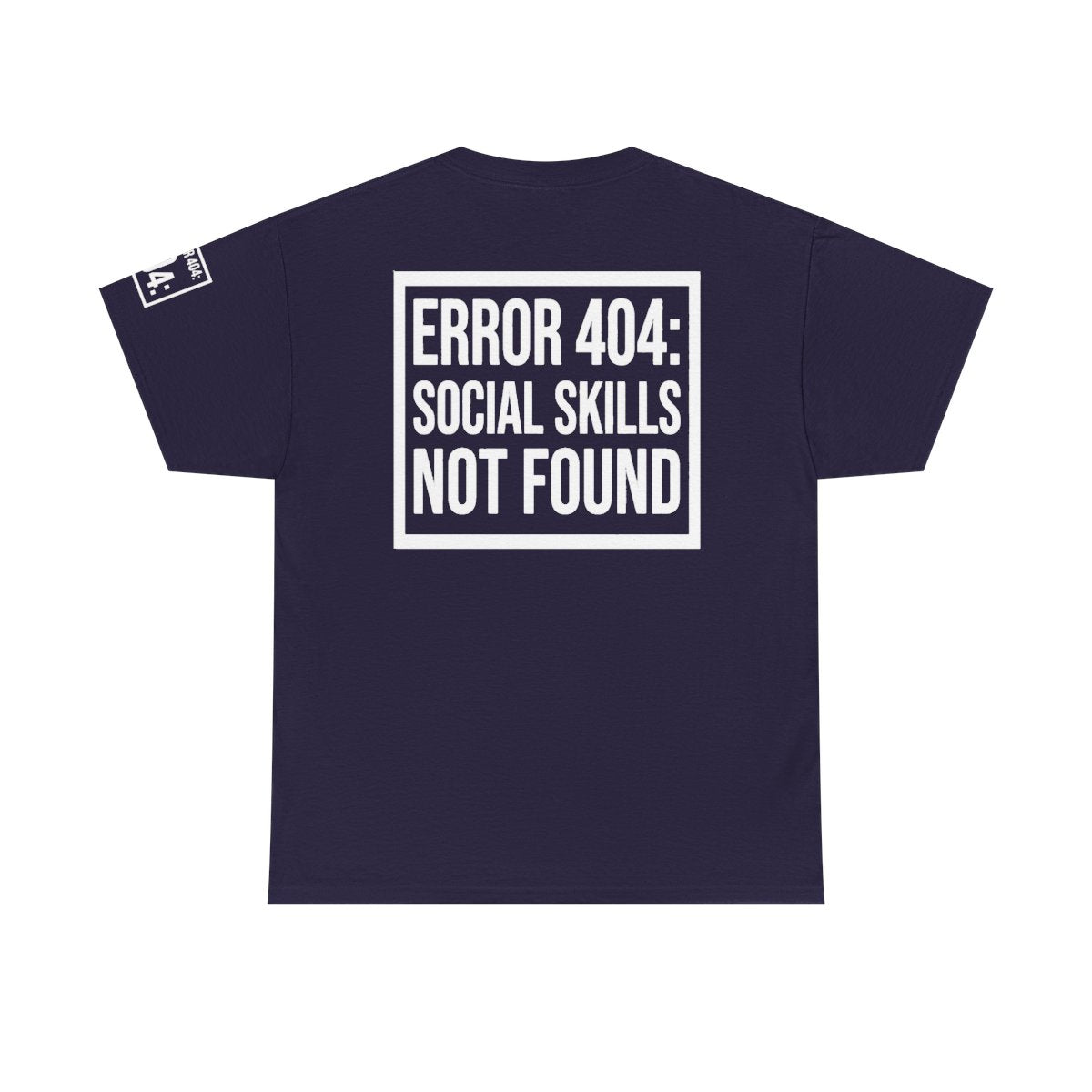 Color: Blackberry | Social Skills Not Found Premium Graphic Tee