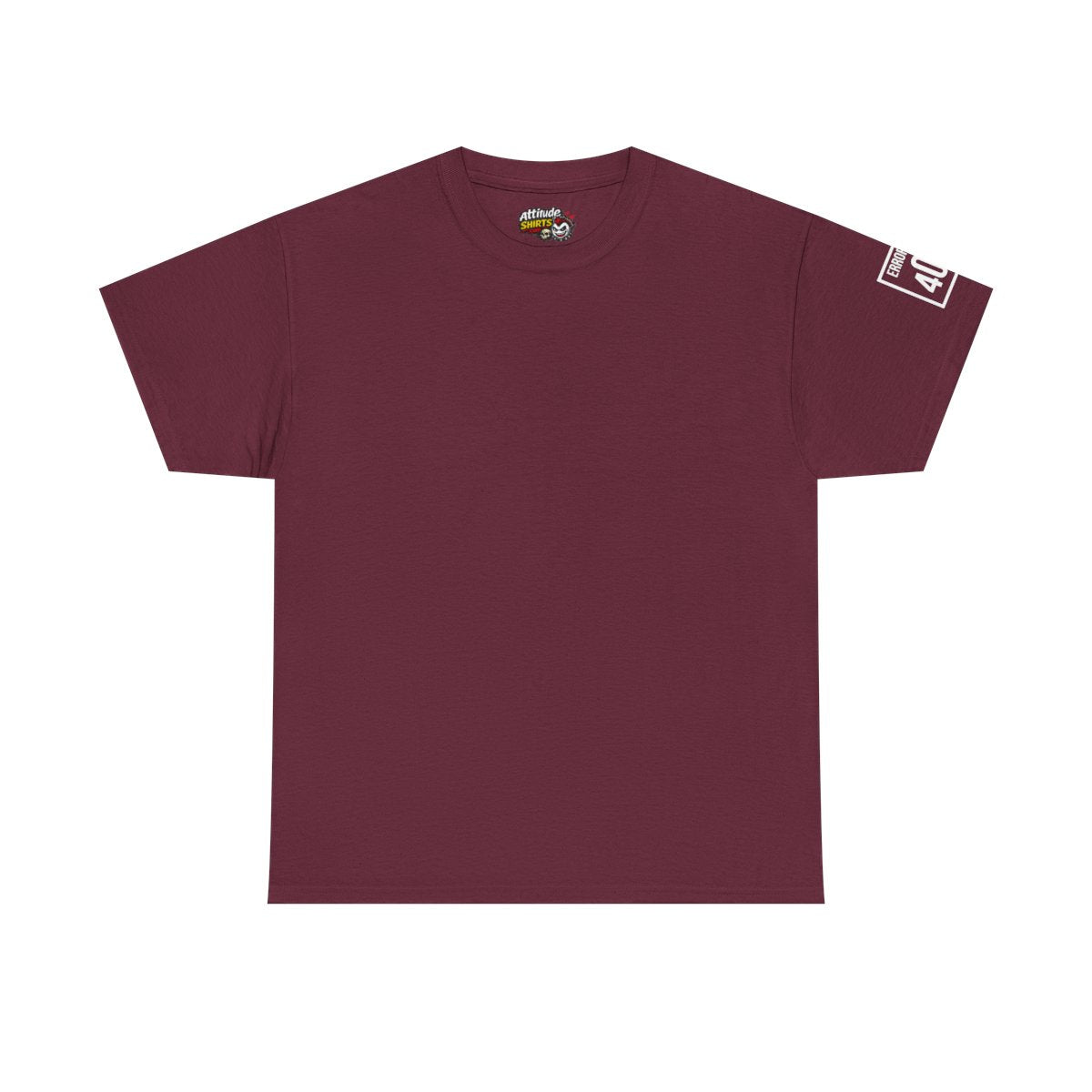 Color: Maroon | Social Skills Not Found Premium Graphic Tee