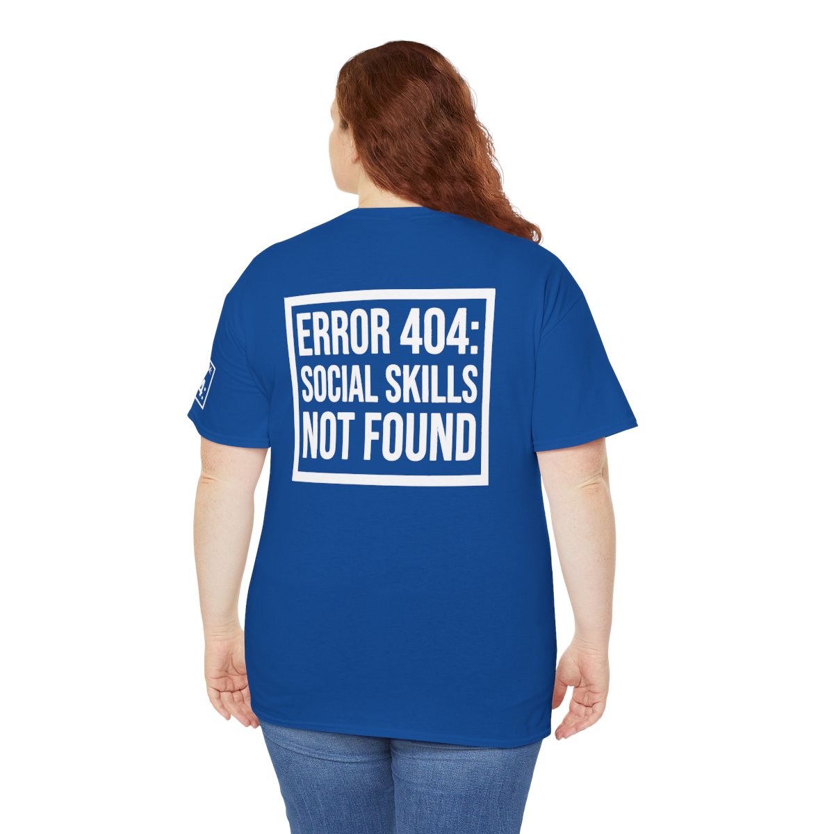 Color: Royal | Social Skills Not Found Premium Graphic Tee