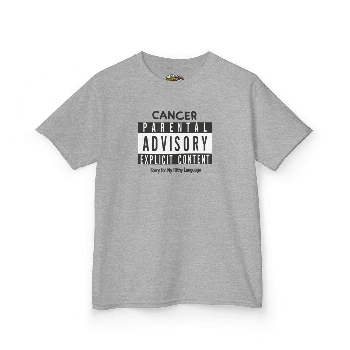 Color: Sport Grey | Sorry For My Filthy Language Kids Tee