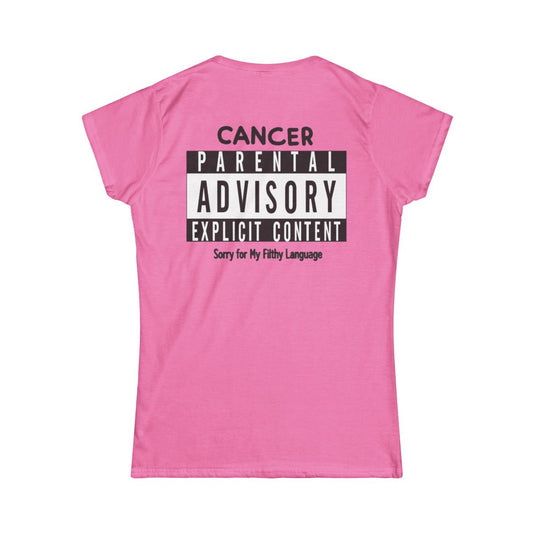 Color: Azalea | Sorry For My Filthy Language Women's Tee