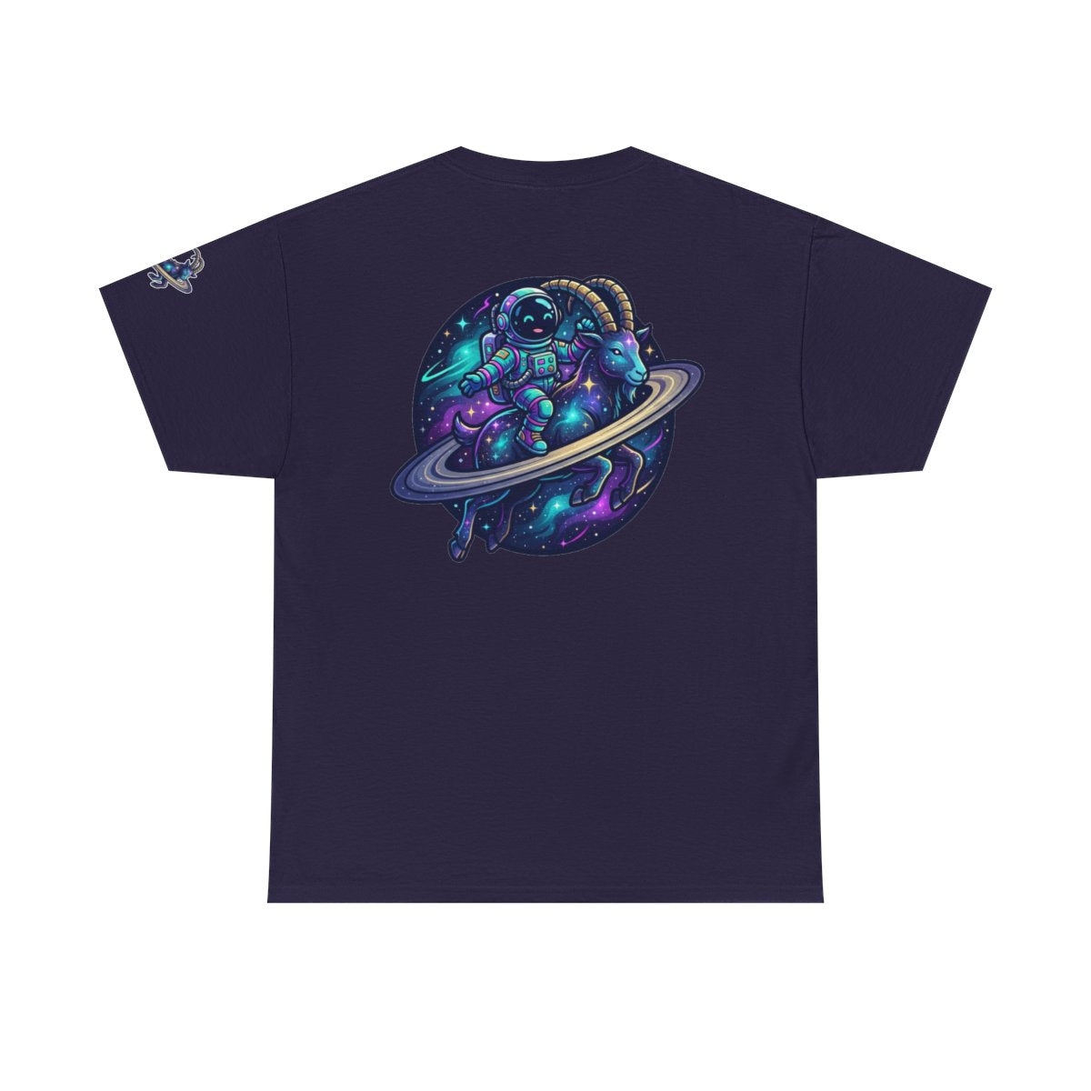 Color: Blackberry | Space Explorer Capricorn Premium Graphic Tee