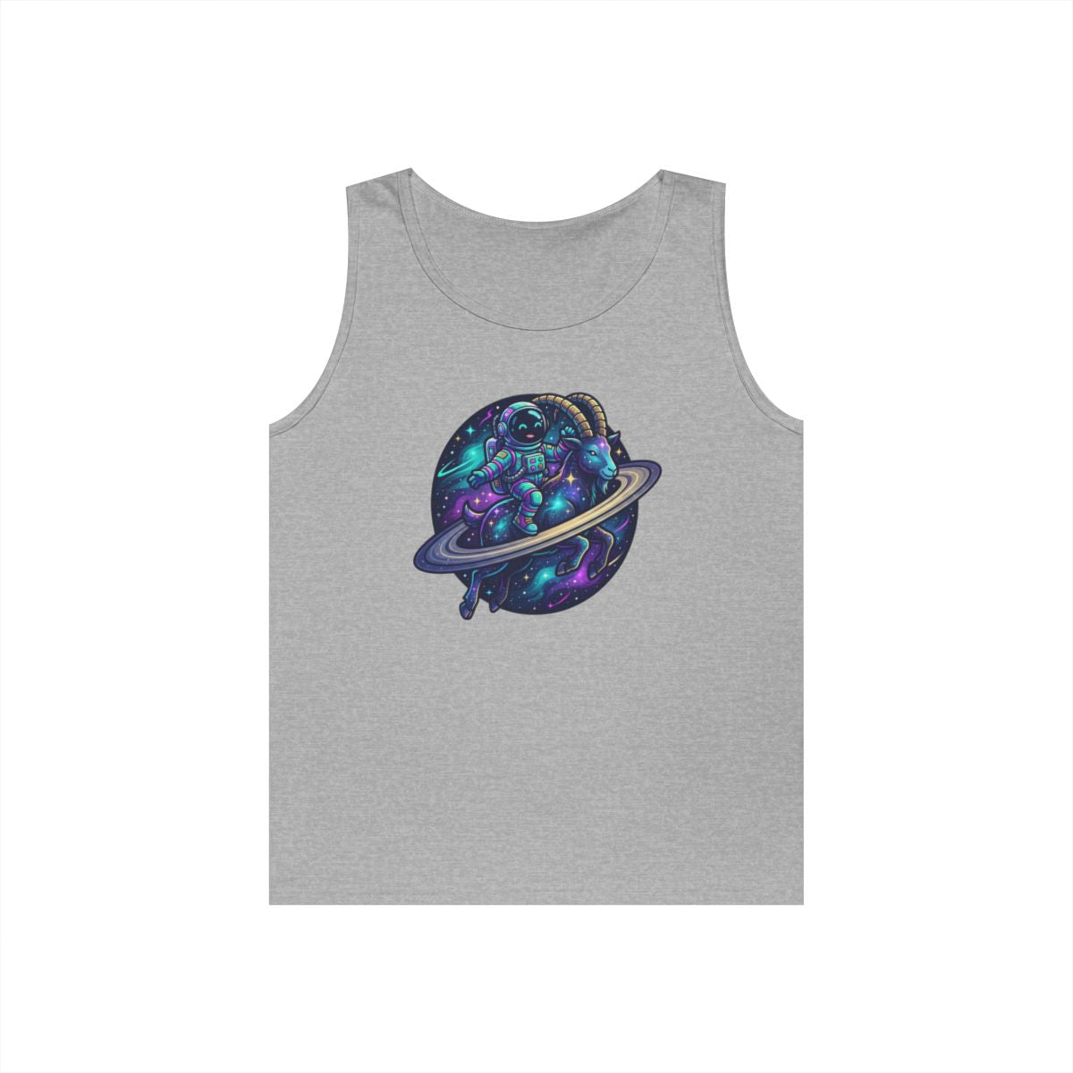 Color: Sport Grey | Space Explorer Capricorn Tank Top
