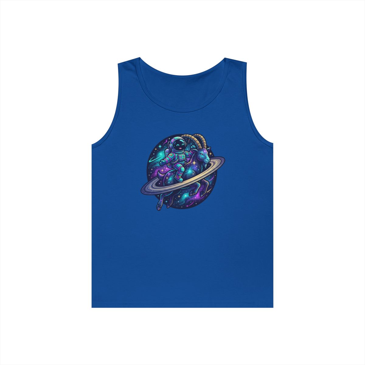 Color: Royal | Space Explorer Capricorn Tank Top
