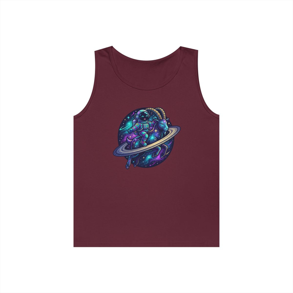 Color: Maroon | Space Explorer Capricorn Tank Top