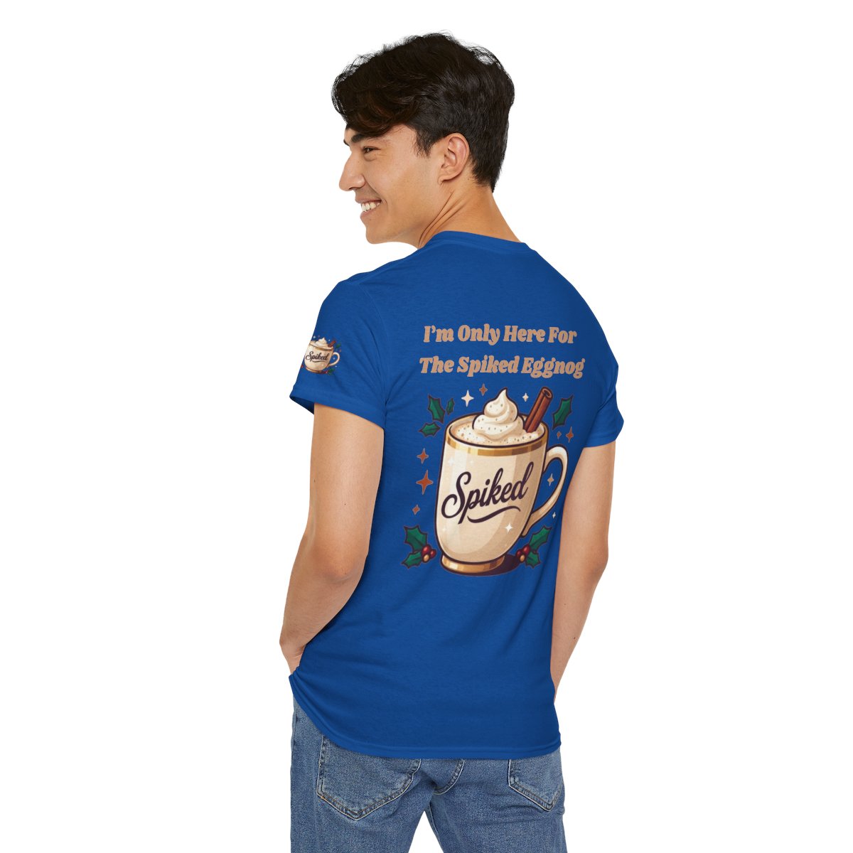 Color: Royal | Spiked Eggnog Premium Graphic Tee
