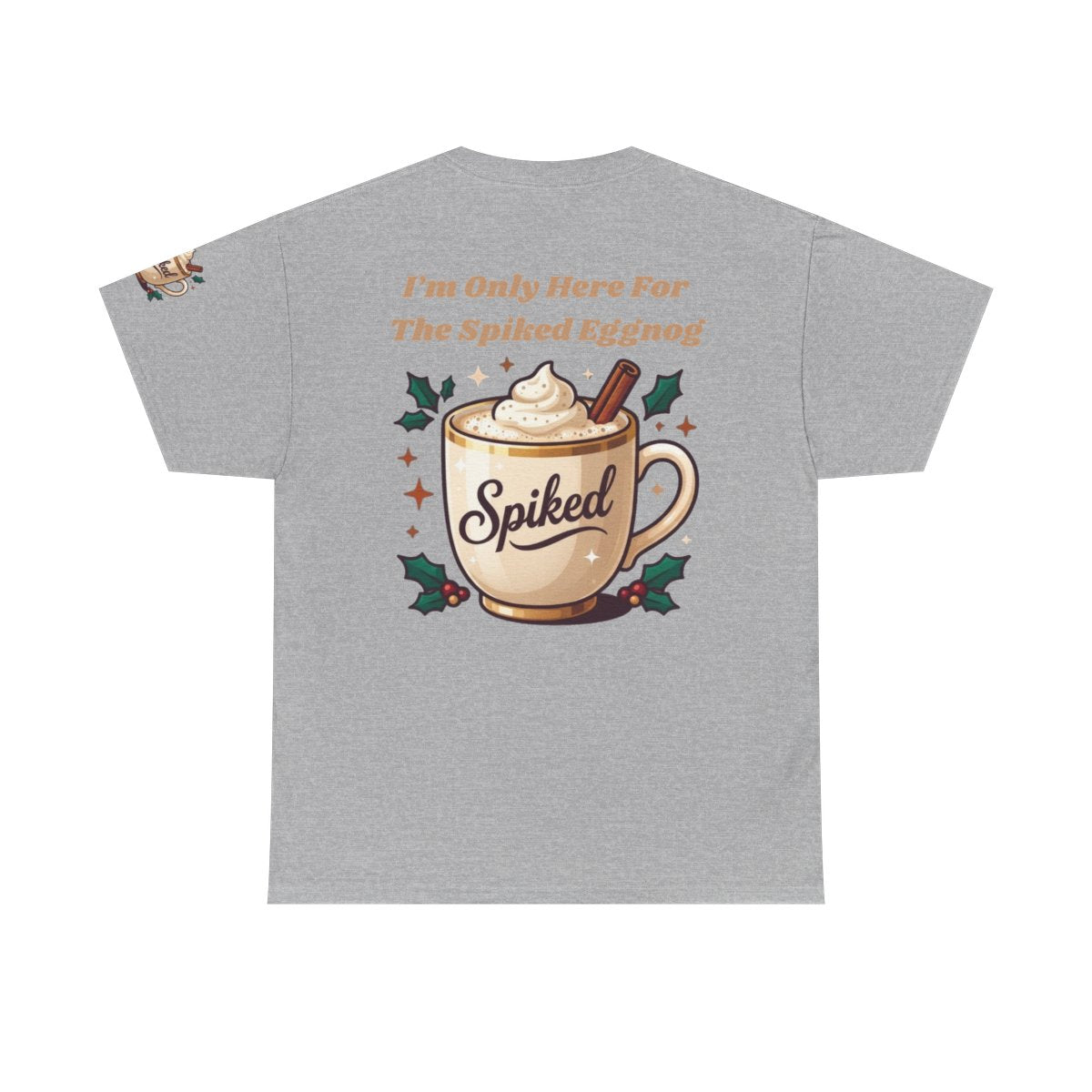 Color: Sport Grey | Spiked Eggnog Premium Graphic Tee