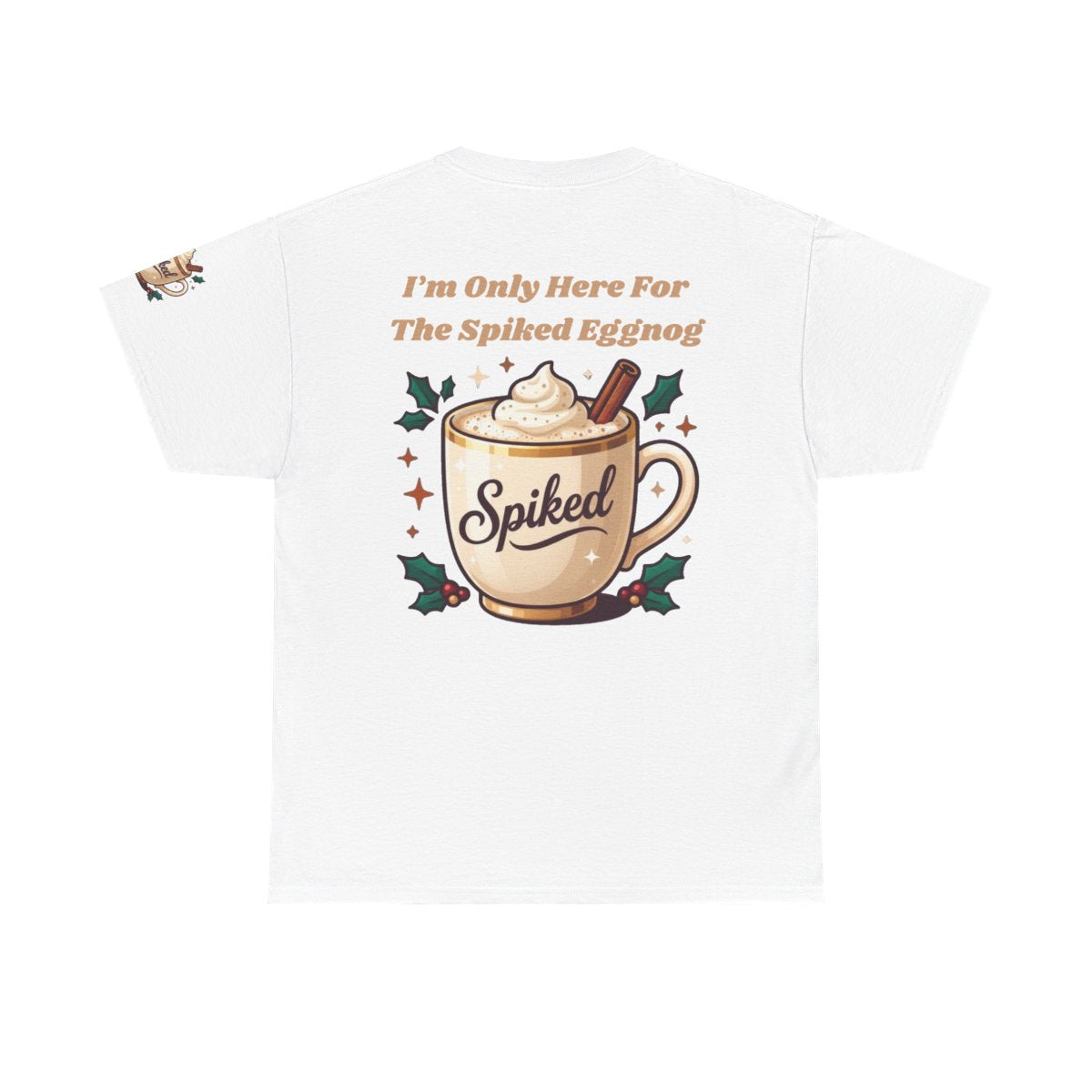 Color: White | Spiked Eggnog Premium Graphic Tee