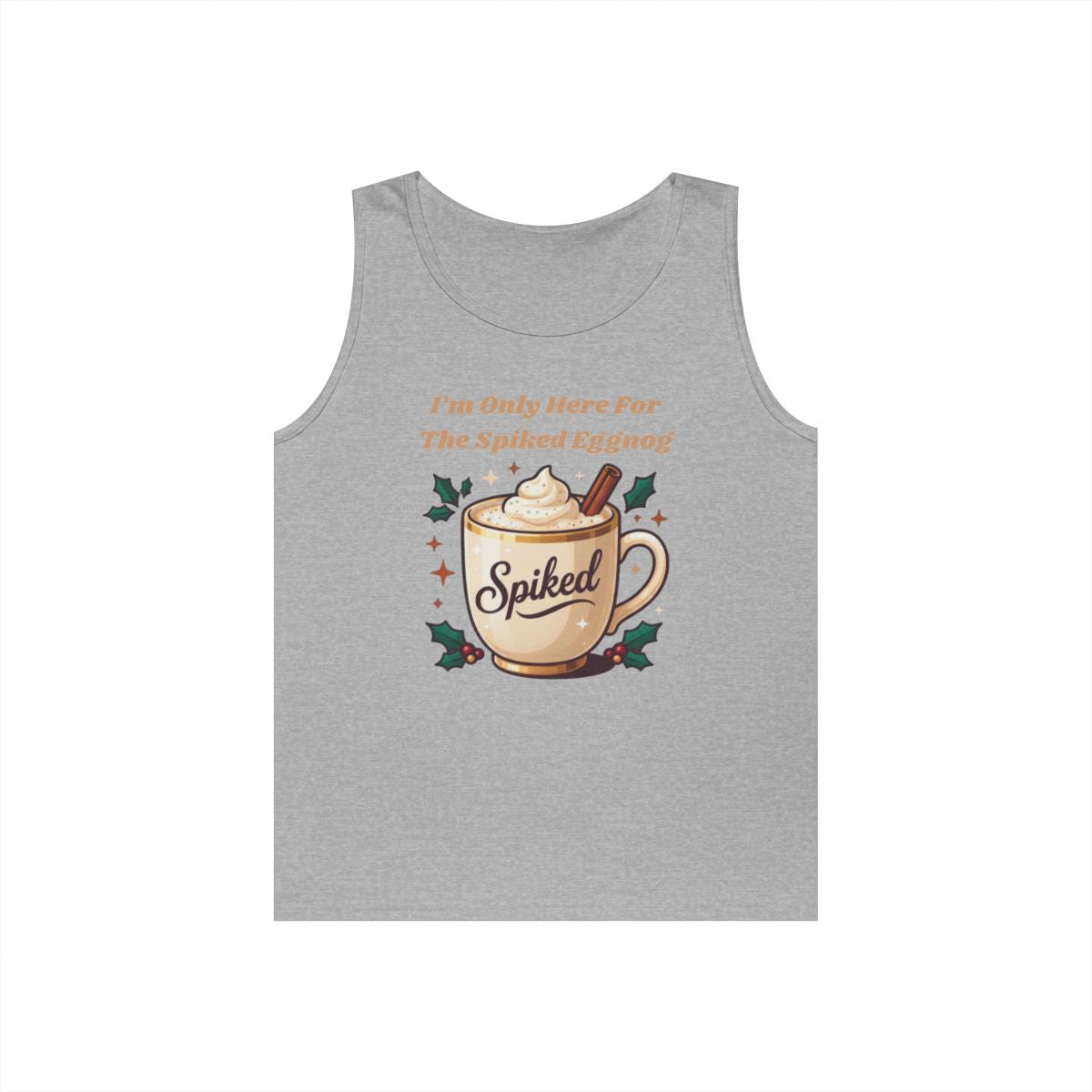 Color: Sport Grey | Spiked Eggnog Tank Top
