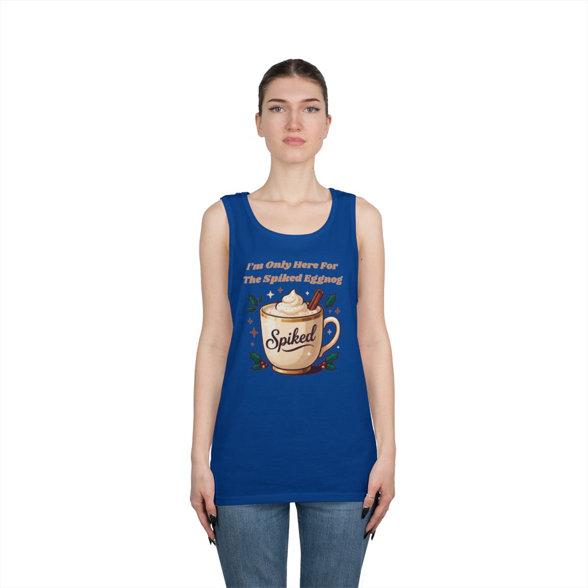 Color: Royal | Spiked Eggnog Tank Top
