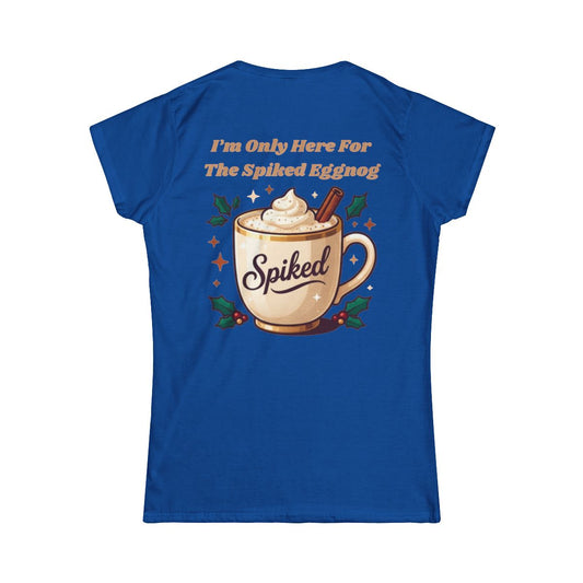 Color: Royal | Spiked Eggnog Women's Tee