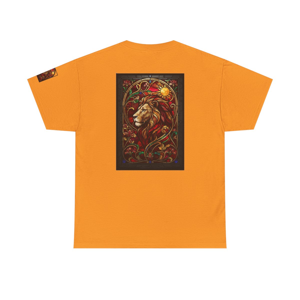 Color: Tennessee Orange | Stained Glass Sign LEO Premium Graphic Tee