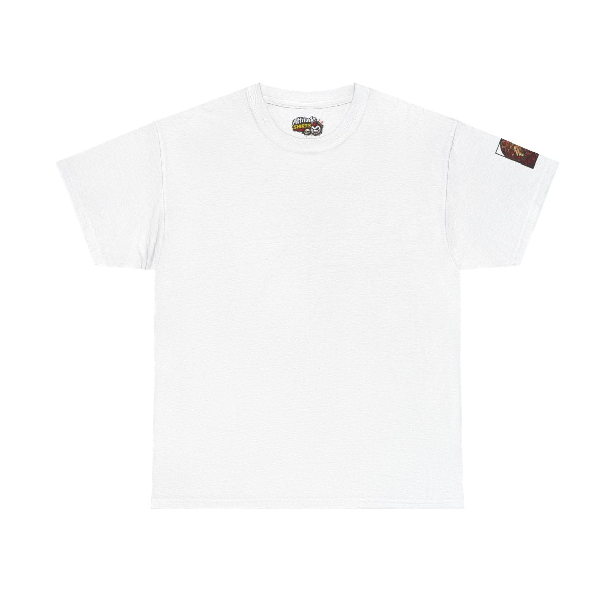 Color: White | Stained Glass Sign LEO Premium Graphic Tee