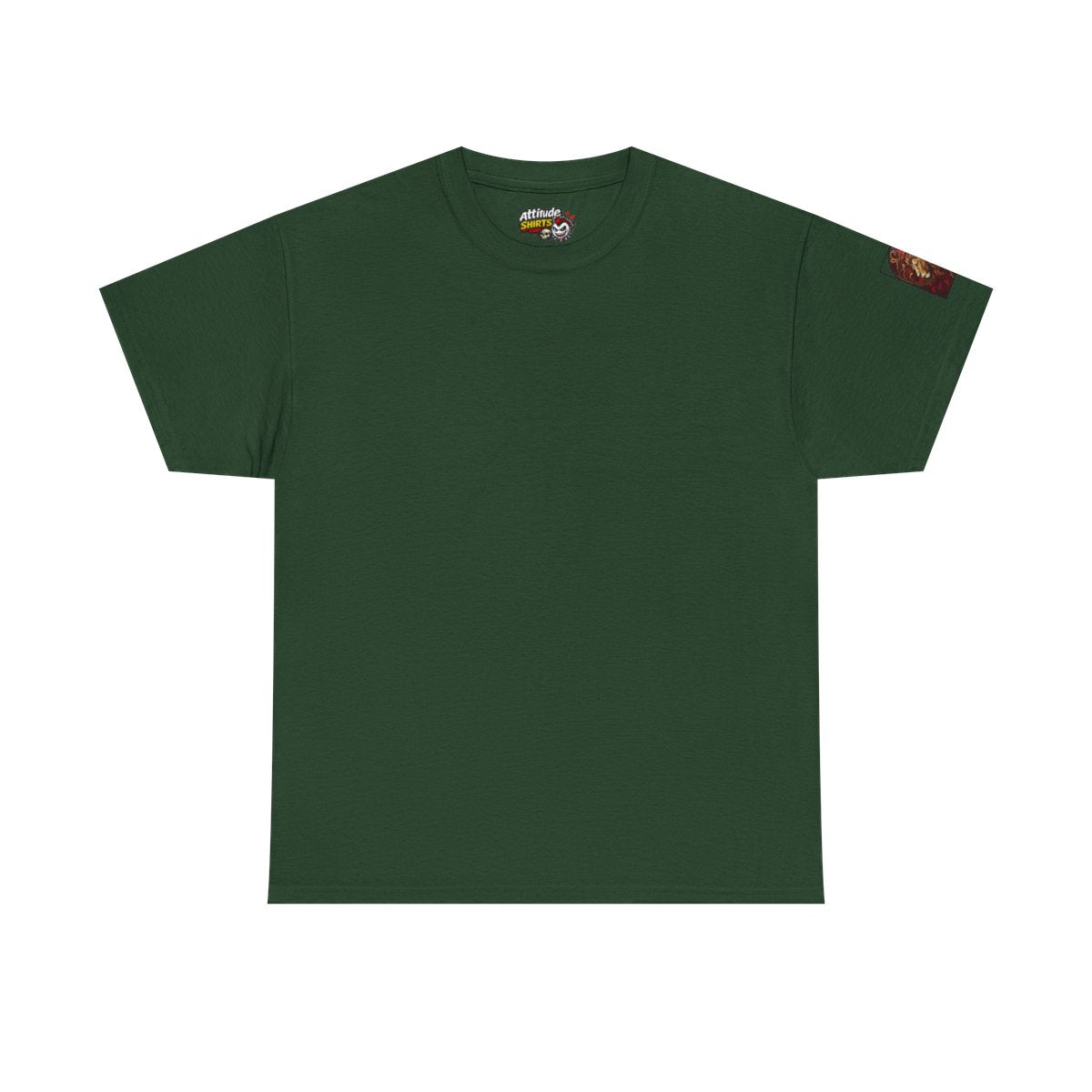 Color: Forest Green | Stained Glass Sign LEO Premium Graphic Tee