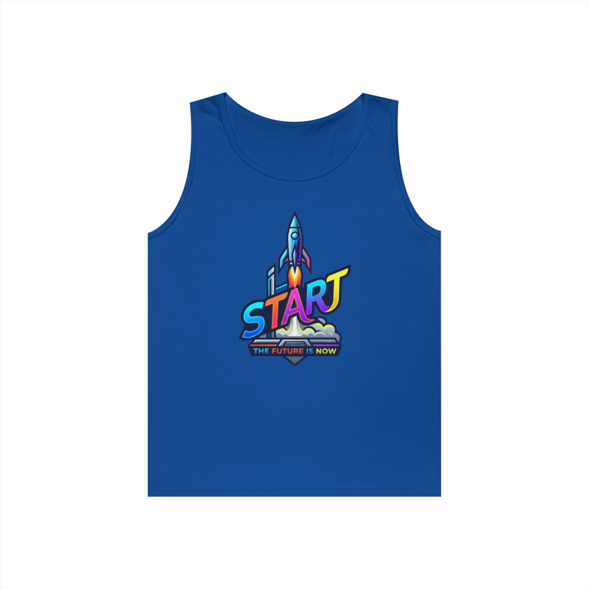 Color: Royal | Start The Future Is Now Tank Top