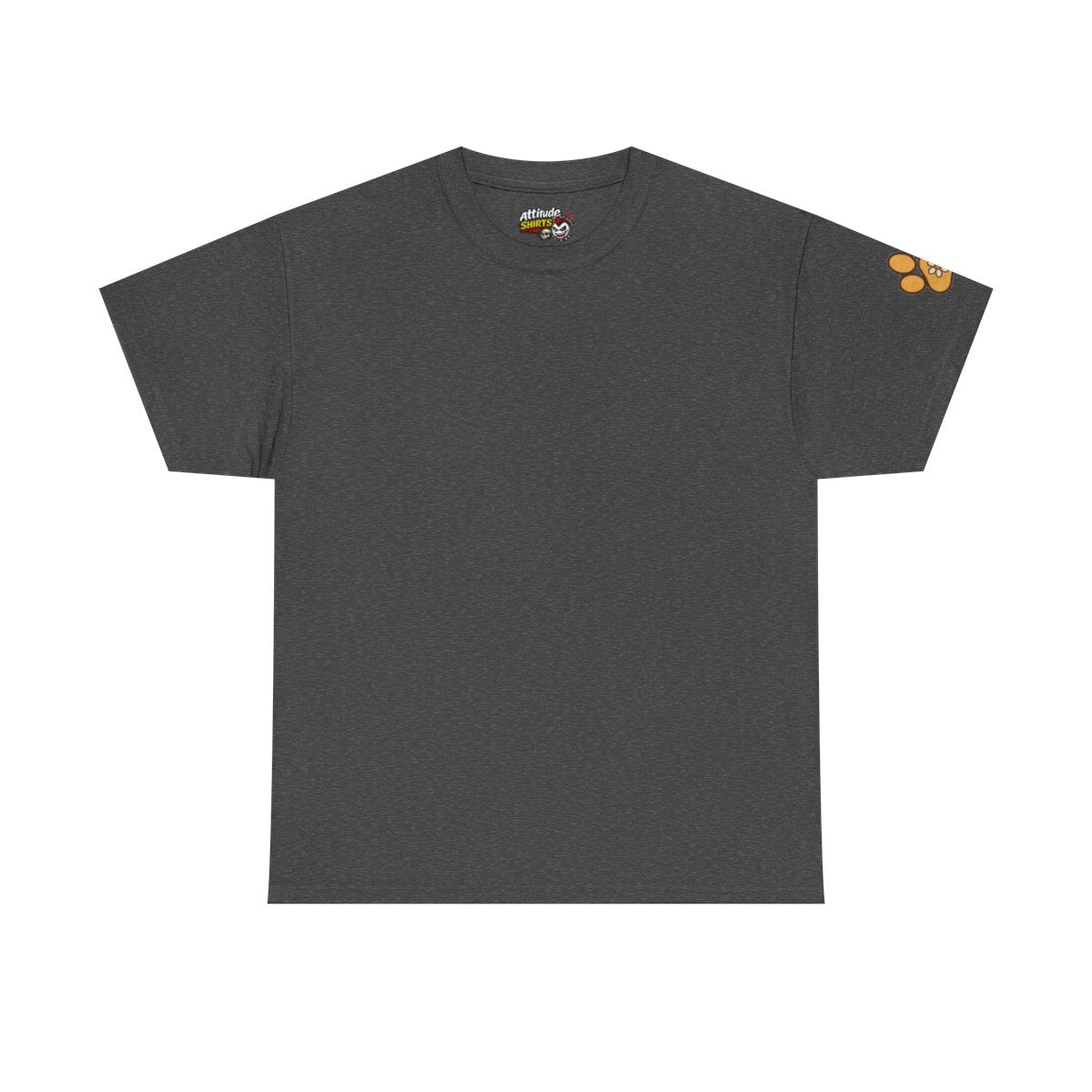 Color: Dark Heather | Stay Golden & Bark On Premium Graphic Tee