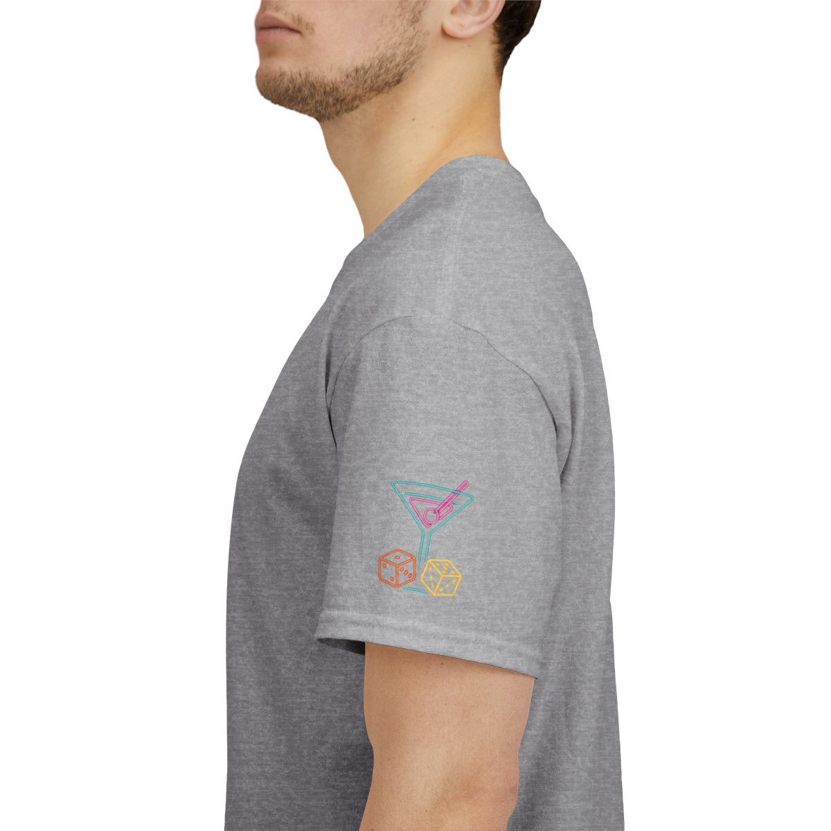 Color: Sport Grey | Stiff Drinks Loose Plans Premium Graphic Tee