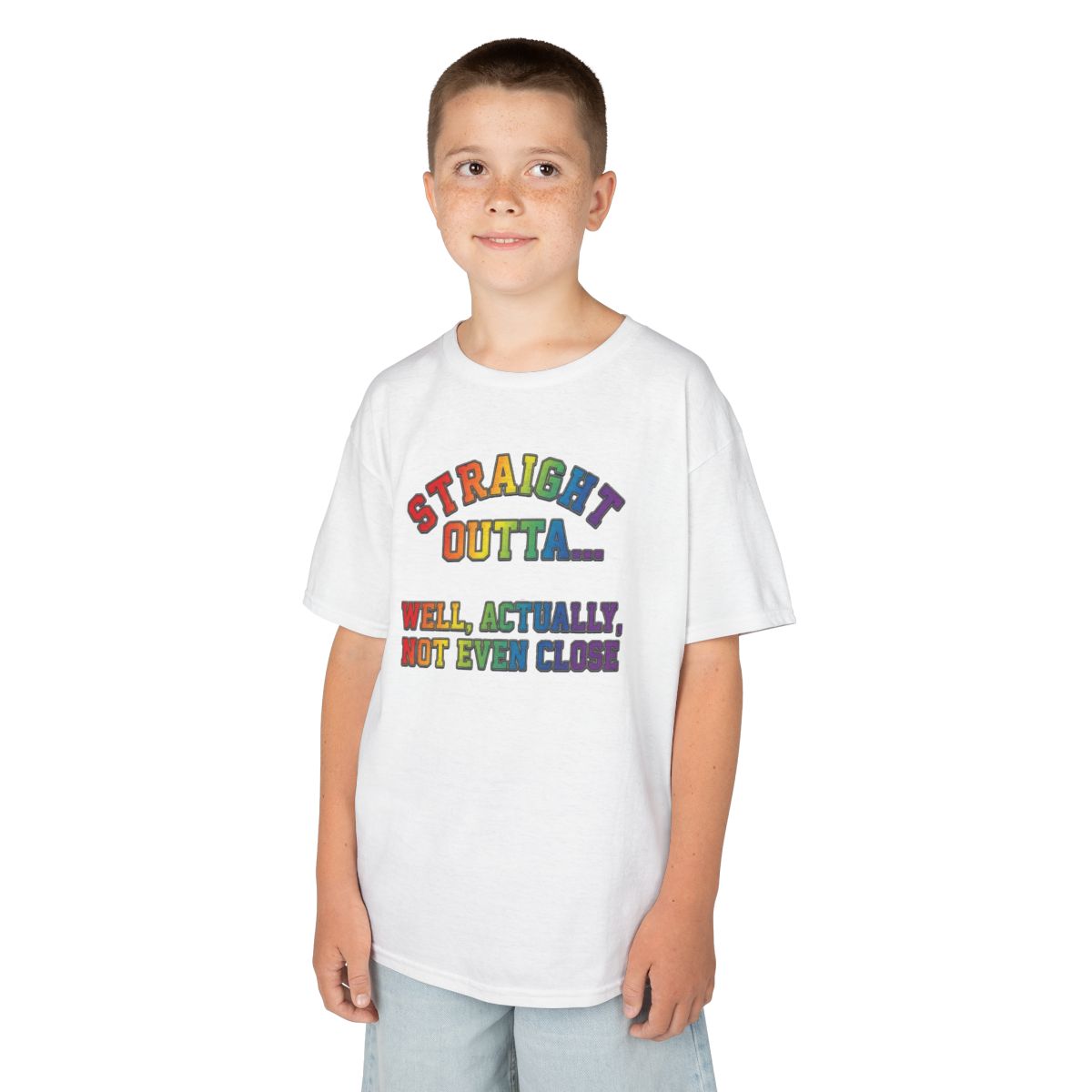 Color: White | Straight Outta Not Even Kids Tee